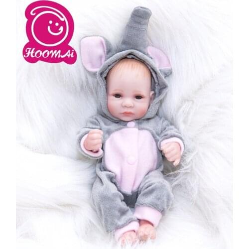 10" Realistic Silicone Real Touch Newborn Babies Toy Lifelike Sound Sleeping Baby Doll Kids Birthday Xmas Gift