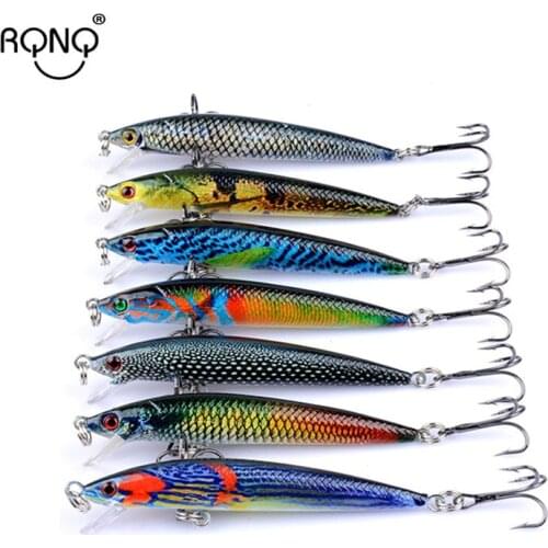 Rqnq 1PCS Hard Bait Topwater Floating Pencil Fishing Lure7.5cm 5.4g Artificial Baits Sub Surface Dying Minnow Wobbler Pesca