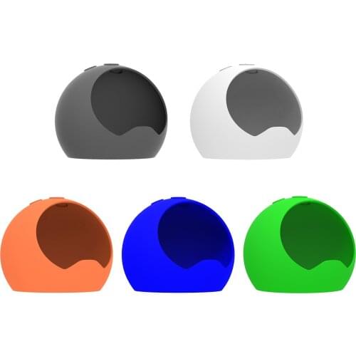 New For Amazon Bluetooth Audio Silicone Echo Dot 4th Gen Case For Amazon Echo Dot 4 Speaker Silicone Box Protective Thrifty