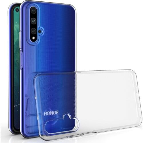 Clear Case for Huawei Nova 5T Ultra-thin clear Case Huawei Nova 5T Transparent Soft silicone TPU Phone Back cover