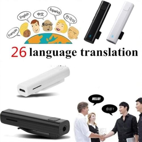 1pc Smart Headphone 26 Multi-language Voice Translator Smart Wireless Headphone For Travel Meeting Business