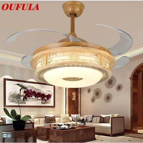 86LIGHT Modern Ceiling Fan Lights Invisible Fan Blade With Remote Control Home Decorative For Living Room Bedroom Restaurant