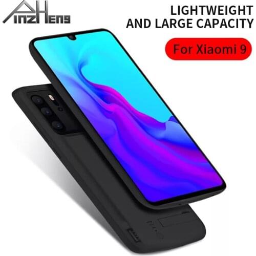 PINZHENG 6000mAh Battery Charger Case For Xiaomi 9 Charging Case For Xiaomi 9 Portable Power Bank Charger Phone Battery Case