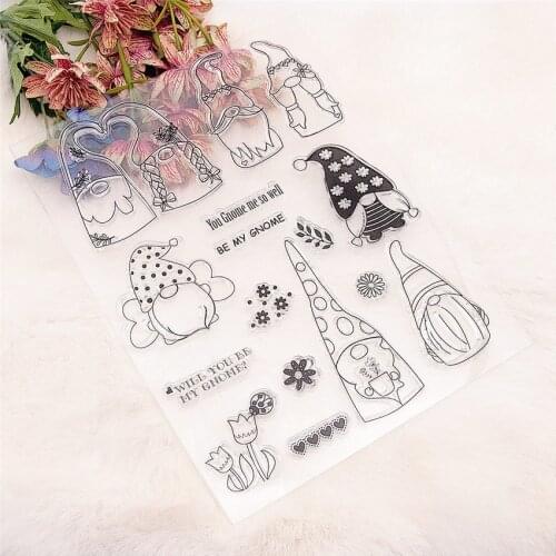 Hot Sale Goblin Transparent Clear Stamps / Silicone Seals Roller Stamp For DIY Scrapbooking Photo Album/Card Making