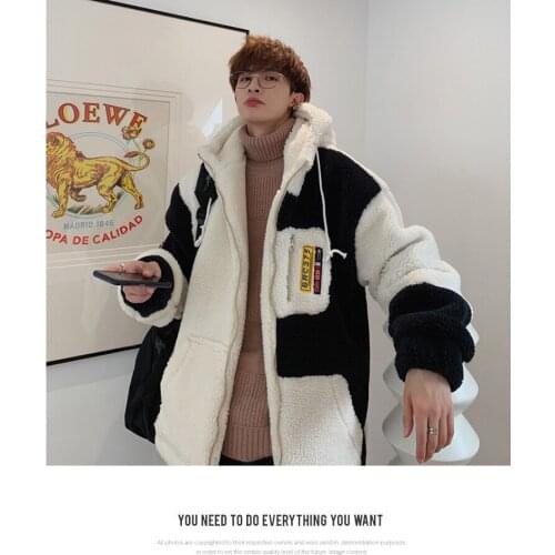 HAOLONGHAN Men's Parkas With A Hood