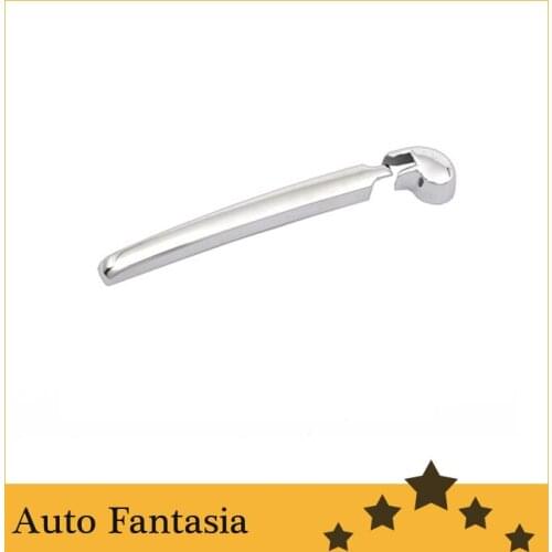 Chrome rear rain wiper cover trim for Audi q3