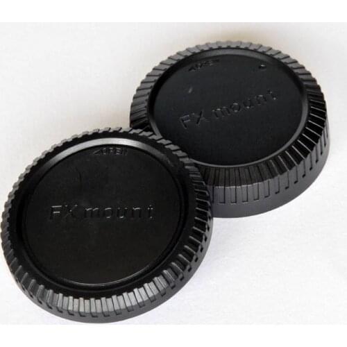 FUJI X Lens MOUNT BODY CAP & REAR CAP SET FOR FX DIGITAL CAMERAS FUJIFILM X10 X20 X100 digital cameras