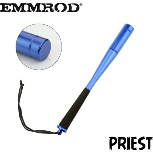 EMMROD New Hot Big Promotion Fly Fishing Bat Strong Aluminum Fishing Priest Knock Stun Fish sticks for fishing holders