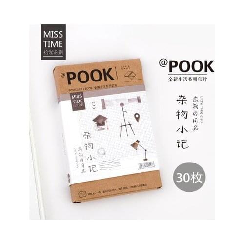 30Sheets/Set Pook Postcard /Greeting Card/Message Card/Christmas and New Year gifts