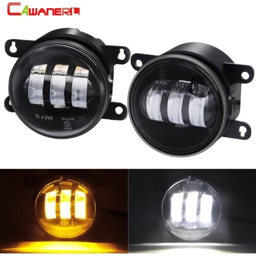 2 Pieces LED Fog Light Car Front DRL Fog Lamp 30W 6000LM For Citroen Xsara Berlingo DS3 DS4 DS5 C1 C3 C4 C5 C6 Jumpy C-Crosser