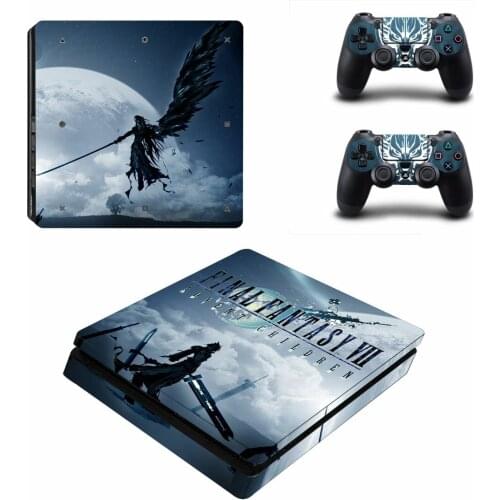 Final Fantasy PS4 Slim Skin Sticker For Sony PlayStation 4 Console and Controllers PS4 Slim Skins Sticker Decal Vinyl