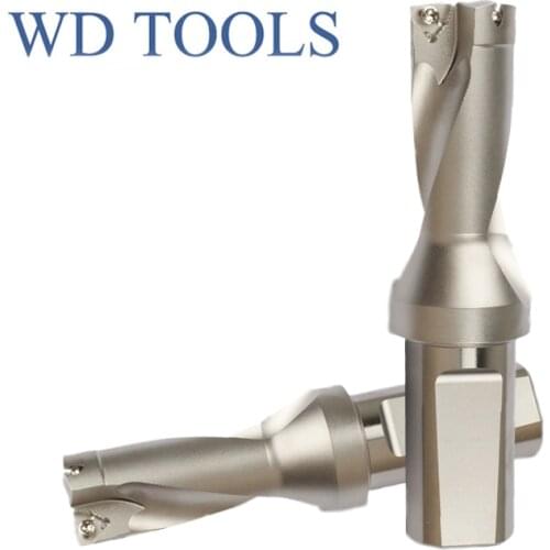 U Drill 10mm-45mm 2D depth Fast Drill Indexable Bit Drilling for Wcmt Insert Indexable insert drills t Machinery CNC