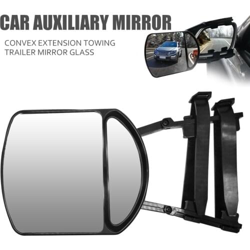 Car Towing Wing Mirror Extension Vision Trailer Blind Spot Rearview Mirror Trailer Ecterior Accessories For Van RV Camper Bus