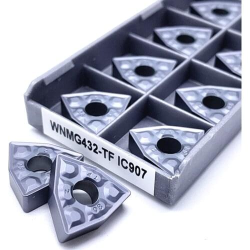 High Quality WNMG080408 TF IC907 IC908 External Turning Tools Carbide insert WNMG 080408 Lathe Cutter Tool