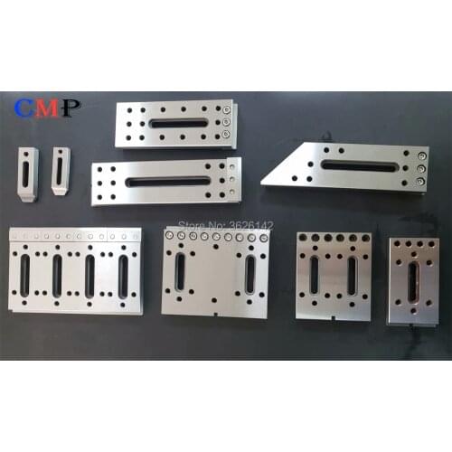 Jig Tools CX-0012 120x50X15+5mm SUS440 /S136 Jig Holder Wire EDM Extensions Clamp for EDM Wire Cutting Machine Tools