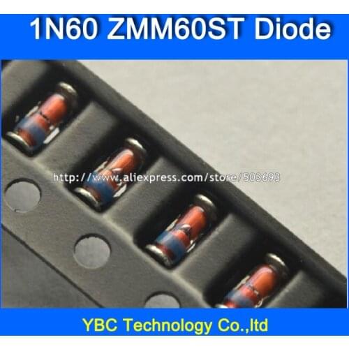 200pcs/lot SMD 1N60 ZMM60ST Detector Diode