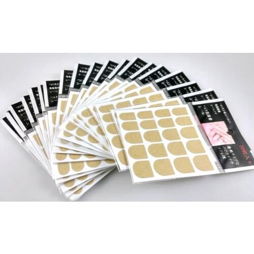 50 Pack / Lot Double Side Adhesive Glue Sticky Tape Sticker For False Nail Tips