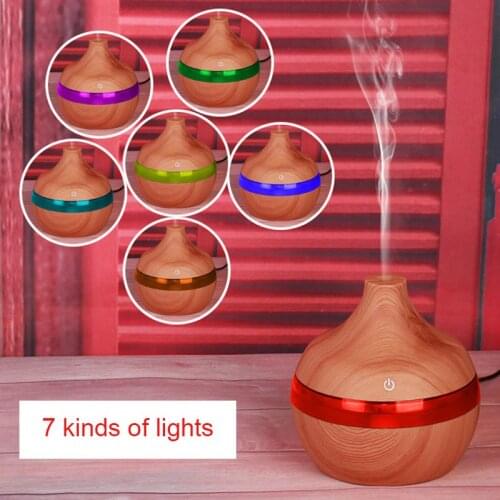 Fragrance Air Humidifier Mute Essential Oil Diffuser Colorful Lights for Home Office Use STTA889