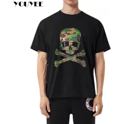 BORUNKE Mens Camouflage T-Shirts