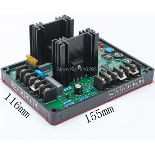 GAVR 20A Universal Generator AVR Automatic Voltage Regulator stabilizer Module 3 phase Diesel Power brushless Alternator Parts