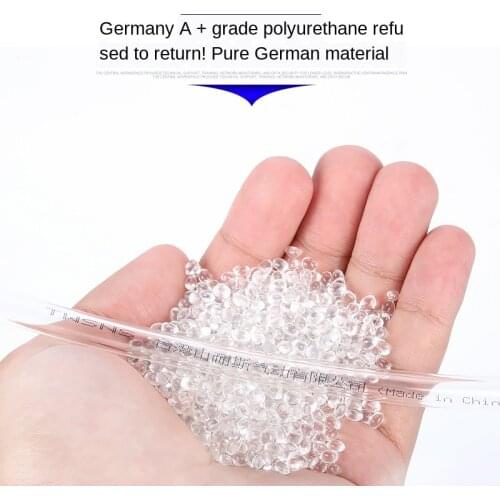 Imported PU High Pressure Trachea Air Compressor Tube European Standard German Material Transparent Pneumatic Hose Air Pipe 1Pcs