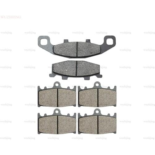 Brake Shoe Pads set for KAWASAKI ZR 1100 Zephyr A1-A3 (92-95) ZZ-R ZZR 400 (90-96) 600 ZX6 Ninja 1100 ZX11 (90-92) Front Rear