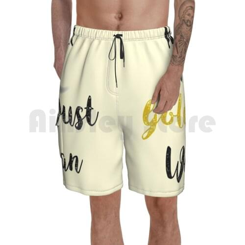 Rock On Gold Dust Woman Beach Shorts Men Beach Pants Swim Trunks Stevie Nicks Stevie Nicks Music Classic Lyrics Songs