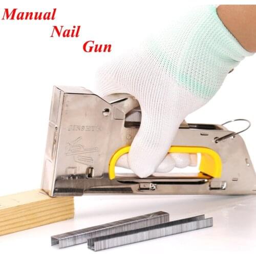 Manual Nail Gun Stapler for Painting By Numbers Canvas Painting Attached To The Wood Frame Diy Oil Painting Tools Pliers