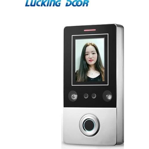 Face recognition smart lock access control door opener with fingerprint sensor RFID door access control system