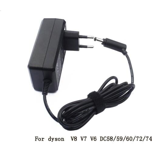 Battery Charger for DysonV8 V7 V6 DC58 AC Adapter for Dyson DC58 DC59 DC60 DC72 DC74 SV03 SV04 SV05 Vacuum AC110-240V