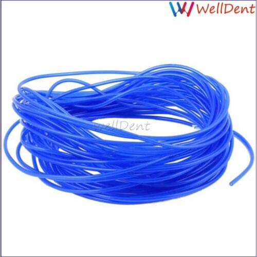 10M Dental Polyurethane PU chair water vapor Air Hose Pipe Tube Blue