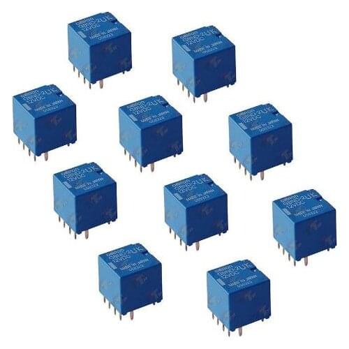 10PCS Genuine Omron G8ND-2U G8ND-2UK Relay FOR Renault FOR BMW X5 X6 12VDC 25A