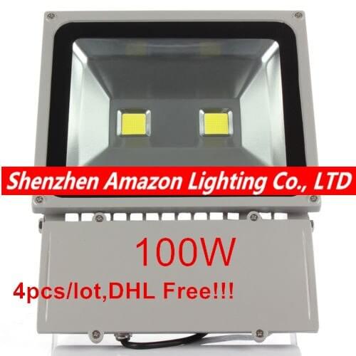 4X Waterproof IP65 100W High Power Led Floodlight Outdoor Led Flood light Energy Saving Lamp Warm White/Natural White/Cold White