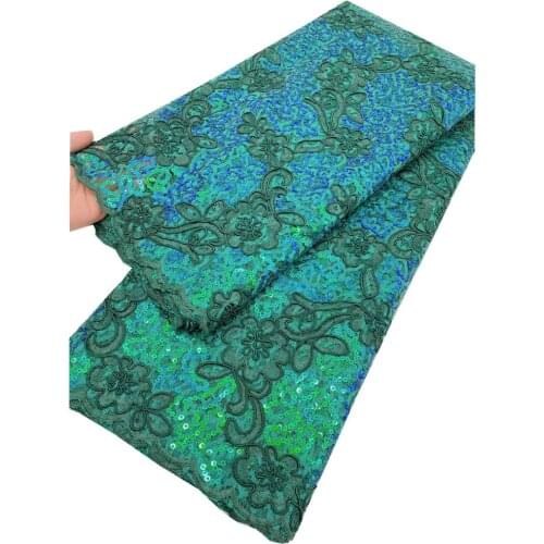 African Lace Fabric 2021 High Quality Lace Net Lace Fabric Embroidery Nigerian Tulle Lace Fabric For wedding Dress xh66-2