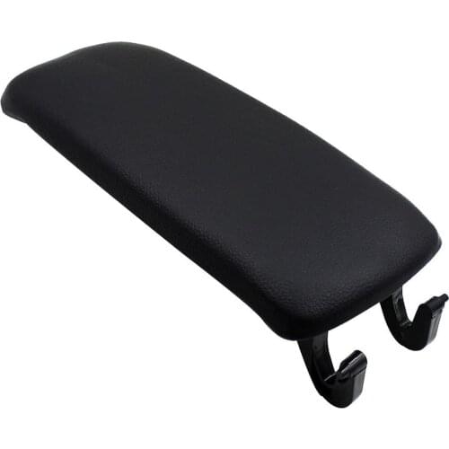 Car Parts Center Armrest Console Lid Box Cover Case - Black