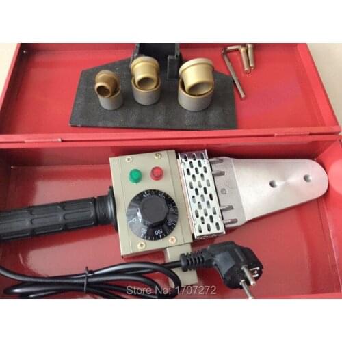 Boutique Plumber tools plastic welder 20-32mm 220V 600W Temperature control ppr welding machine to weld plastic pipe