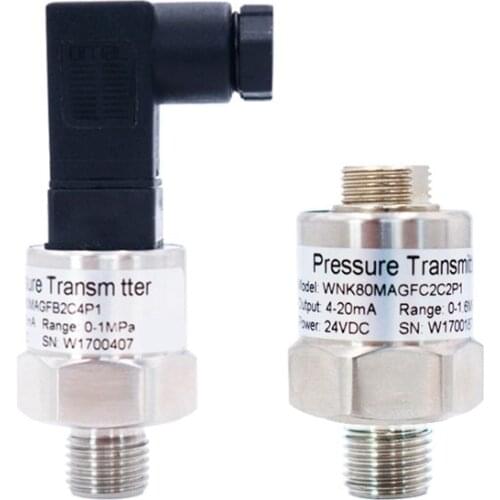 Oil Fuel Air Pressure Transducer Transmitter Sensor Stainless Steel 5/15/30/60/100/150/200Psi
