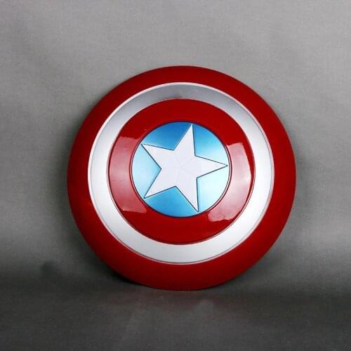 32cm Marvel Avengers Captain America Light sound Shield action figure model Paint kid Toys Party cosplay arms props