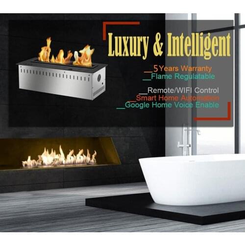 Inno-Fire 18 inch fireplace bio ethanol burner insert