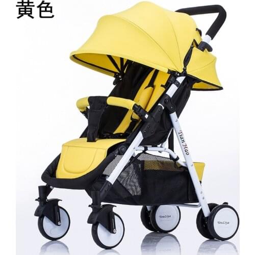 Lightweight stroller can sit reclining foldable newborn umbrella Pram folding baby carriage free shipping