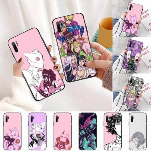 JOJO BIZARR ADVENTUR Soft Phone Cover For Huawei Honor 7C 7A 8X 8A 9 10 10i Lite 20 NOVA 3i 3e