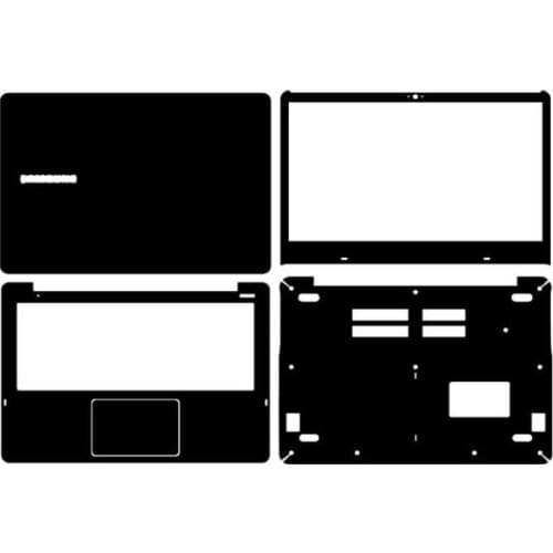 KH Laptop Sticker Skin Decals Cover Protector Guard for Samsung 500R3M