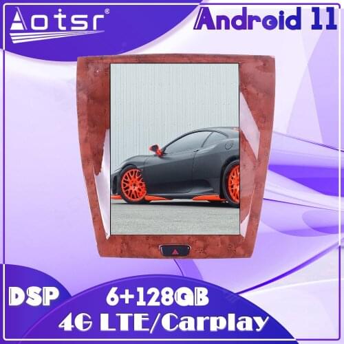 64G Android Radio Tape Recorder Car Multimedia Player Stereo For Jaguar XK XKR 2007 2008 2009 2010 2011 Head Unit Tesla GPS Navi