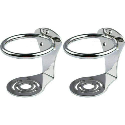 2 Pack Boat Stainless Steel Ring Drink Holder Cup Holder Marine Yacht with Screw boat accessories marine