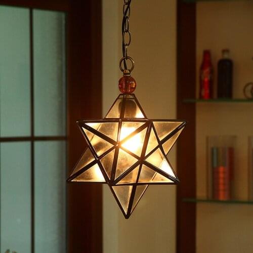 Appropriate European modern fashion simple small lie place droplight balcony window corridor lobby chandelier