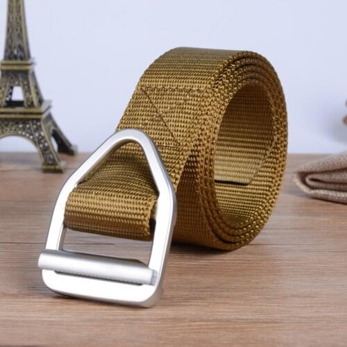 Bullet tactical belt military fan training belt outdoor mens sportsNylon braided leisure alloy inner belt