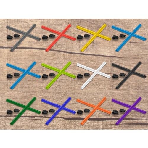 Vonxyz Replacement Ear Socks & Black Hard Base Silicon for for-Oakley Triggerman OO9266 Frame Varieties