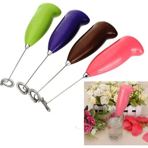 Egg Beater Kitchen Mini Electric Handle Cooking Eggbeater Juice Hot Drinks Milk Frother Coffee Stirrer Foamer Whisk Mixer
