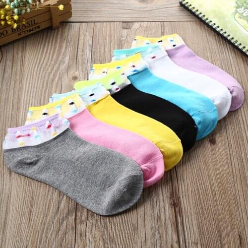 YEAMOLLY Women's White Socks