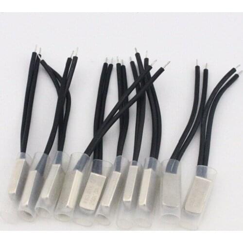 10 x Bimetal Temperature Switch Thermostat 80 Degree Celsius NC KSD 9700